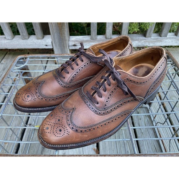 Leather Shoes The Florsheim Shoe Vintage Renegade Wingtip Oxford
